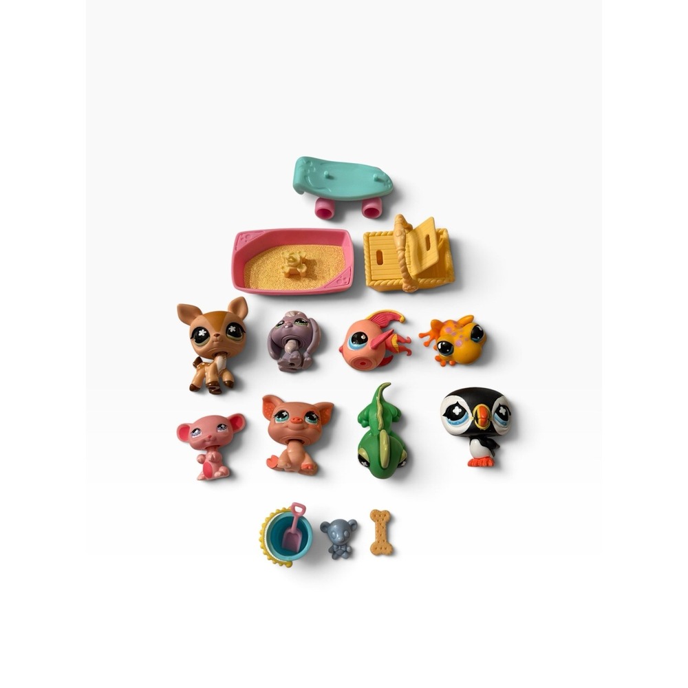 Littlest Pet Shop LPS G2 8 Pet Multipack #622 632 634 643 648 651 654 874